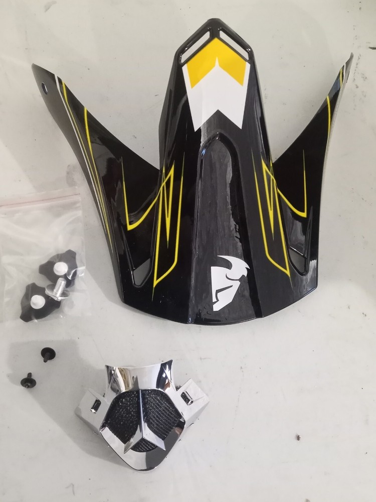 Thor Visor Kit 01320325 Black Yellow