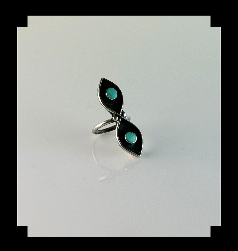 Handcrafted Infinity Ring Size 4 3/4 & 5