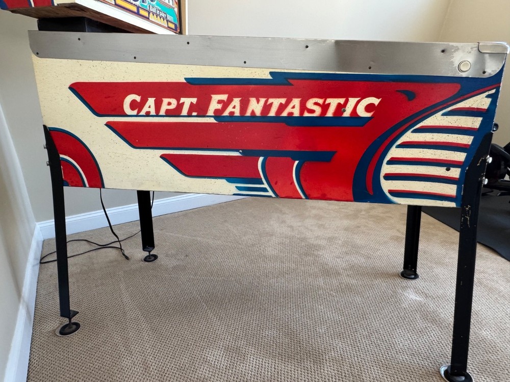 Captain Fantastic Pinball Machine Bally