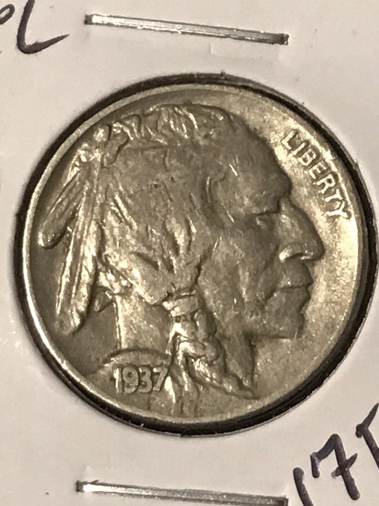 1937 Buffalo Nickel XF+