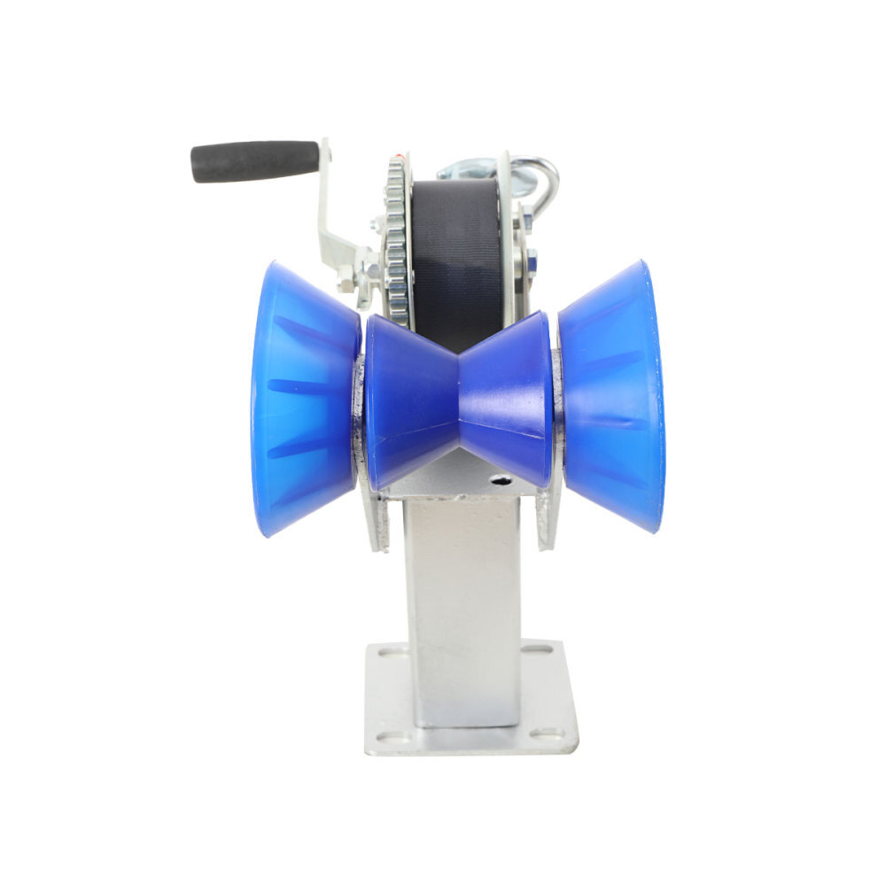 Boat Trailer Winch Stand with Roller Multiple Height Adjustments 3"x4"Frames