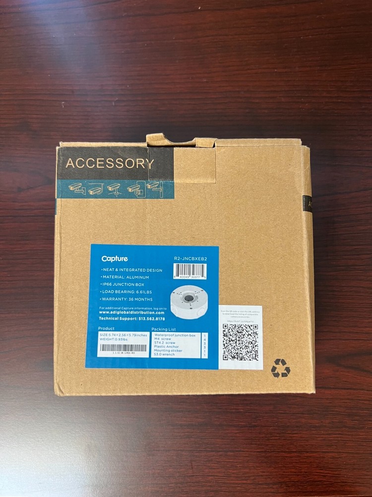 Capture R2-JNCBXEB2 Bullet Junction Box