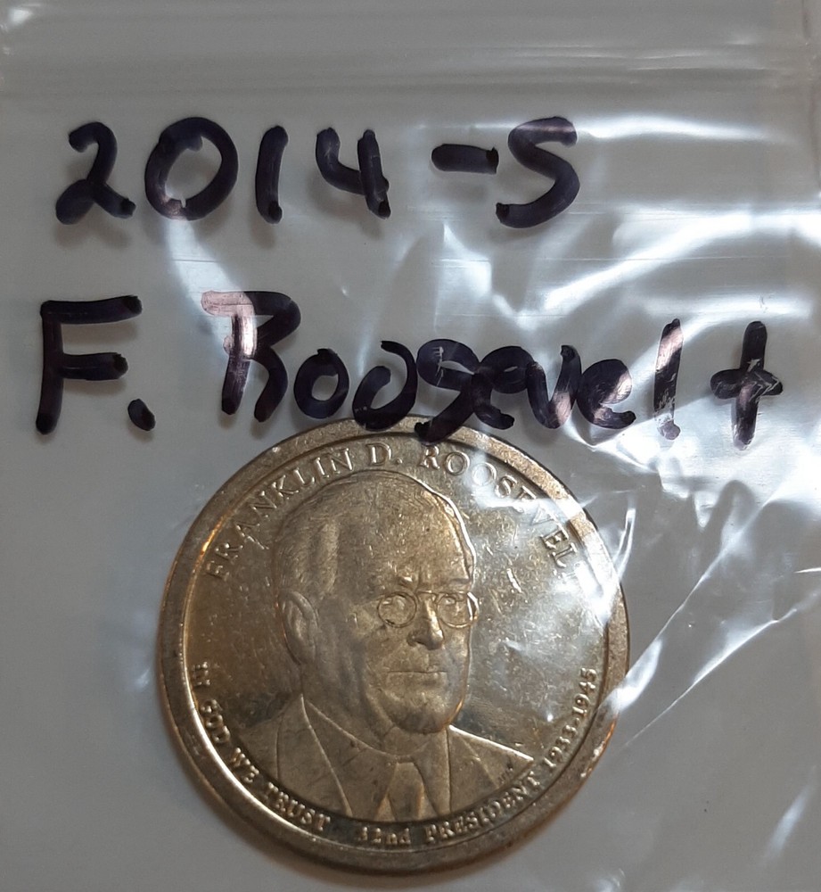 *S: 2014-S   Pres. F. Roosevelt  Dollar
