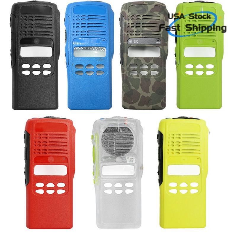 Multi-color Front Housing Case Replacement for HT1250 Radio Limited-keypad