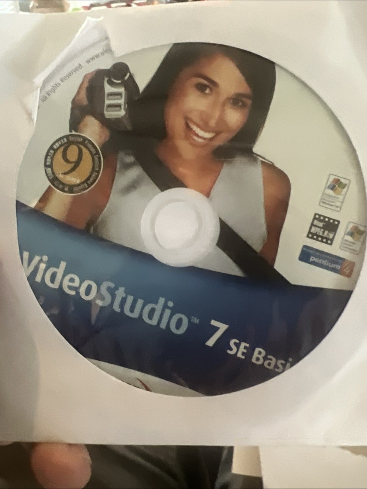 Video Studio 7 SE basic Ulead PC Creative Intelligence 2003 Real Player Quick