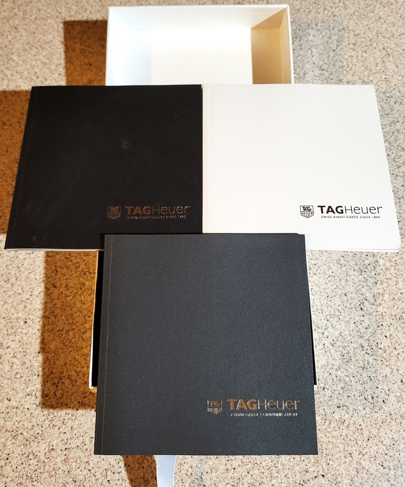 TAG Heuer Baselworld 2012 Boxed Bookset with LINK USB Memory Stick
