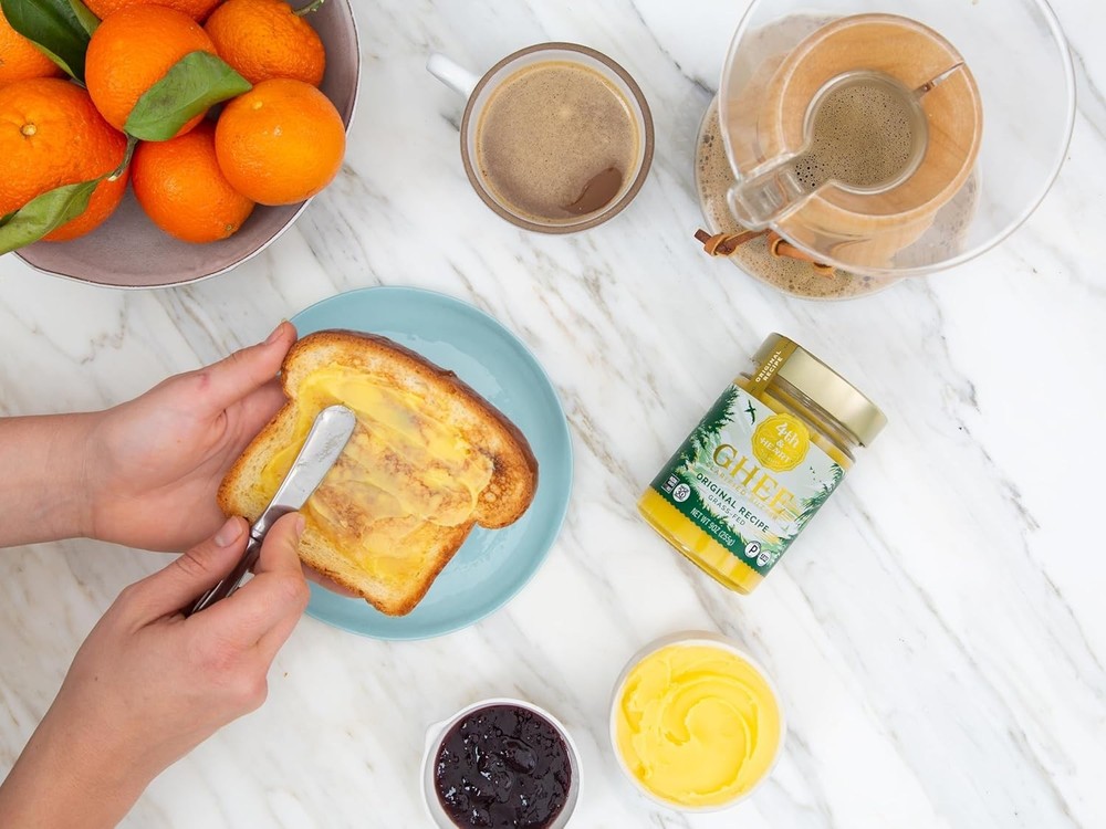 New Grass-Fed Ghee, 16oz, Clear
