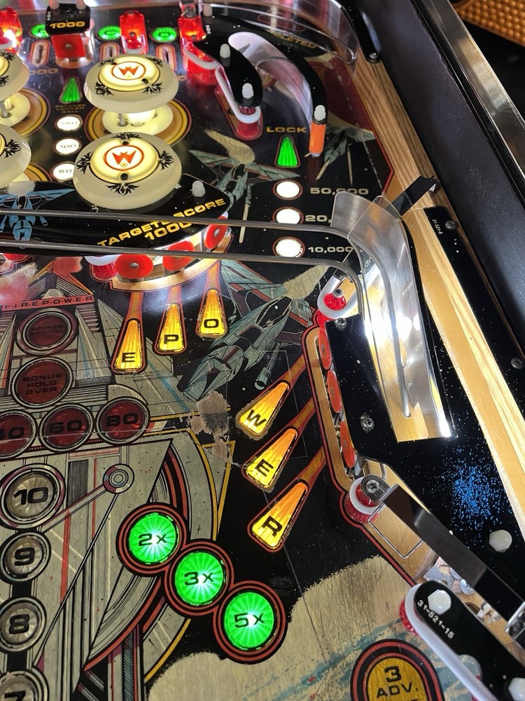 1983 FIREPOWER 2 PINBALL MACHINE PROFESSIONAL TECHS FULL LEDS PLAYS GREAT