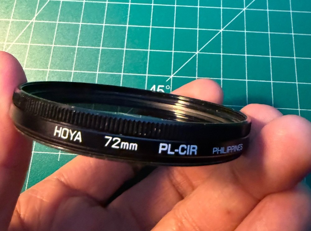 Hoya 72mm Circular Polarizer (PL-CIR)  Filter with Case