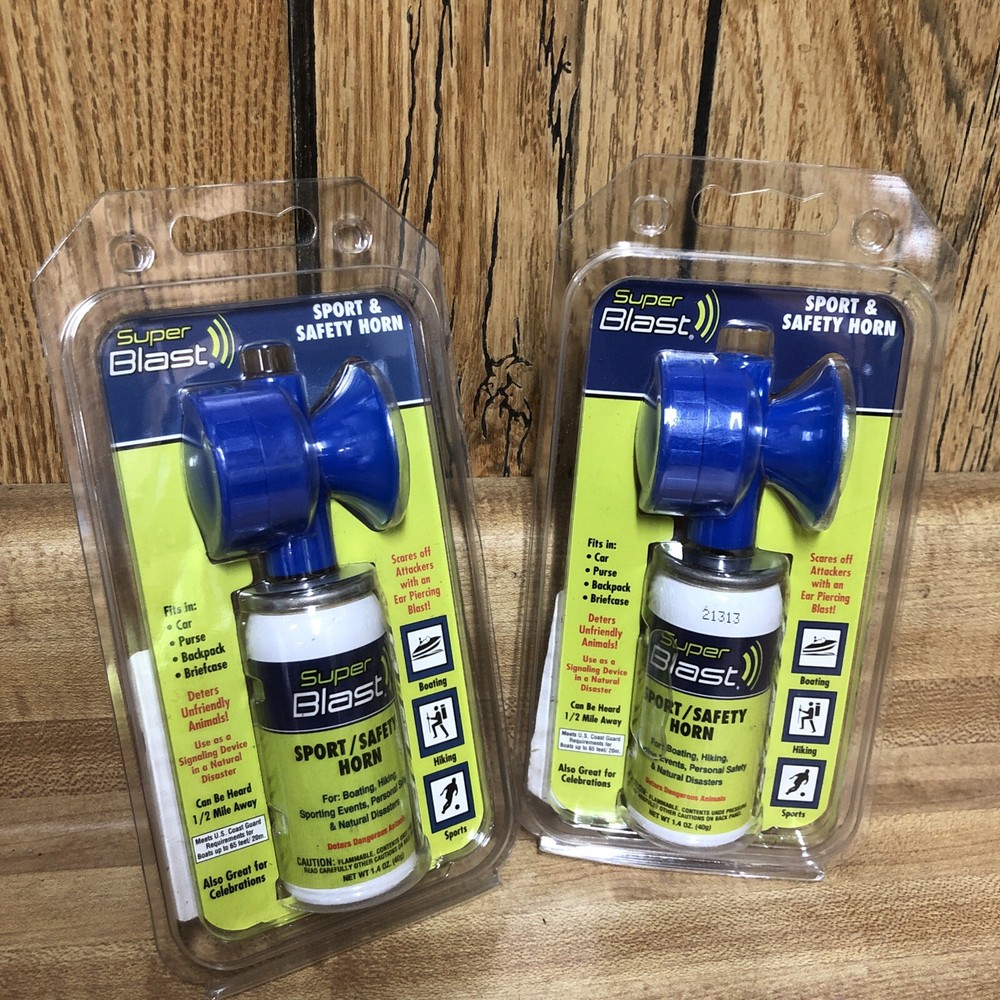 2 Pack Super Blast Sport & Safety Horn New