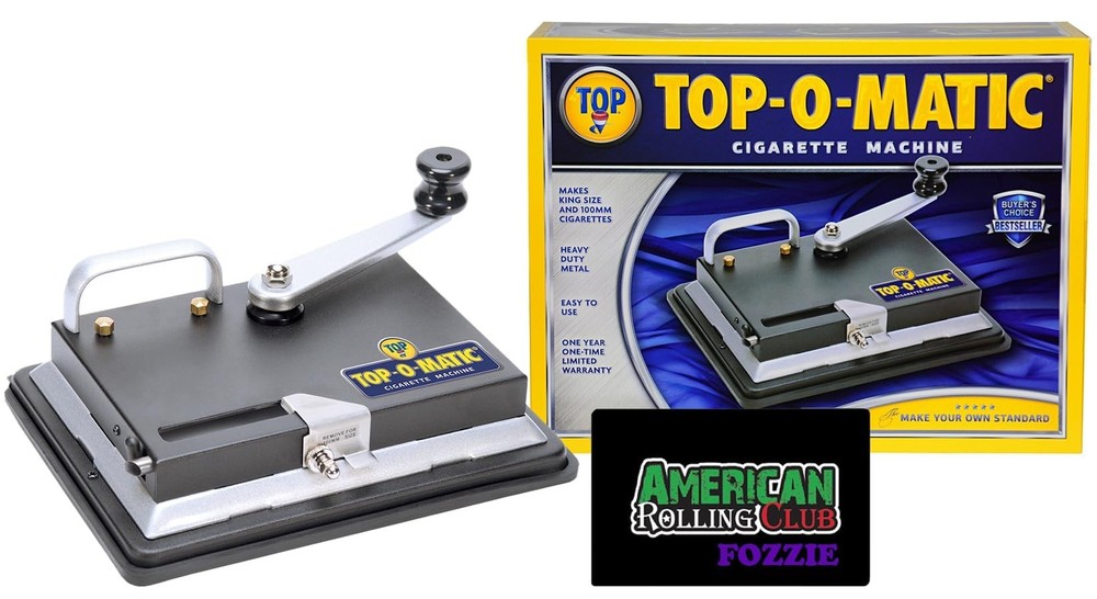 Top-O-Matic Cigarette Injector with Card