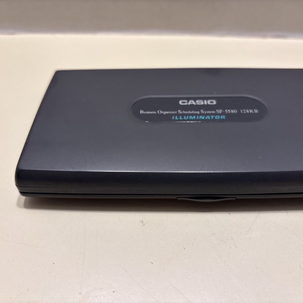 CASIO Business Organizer Scheduling System SF-5580 Illuminator /126KB
