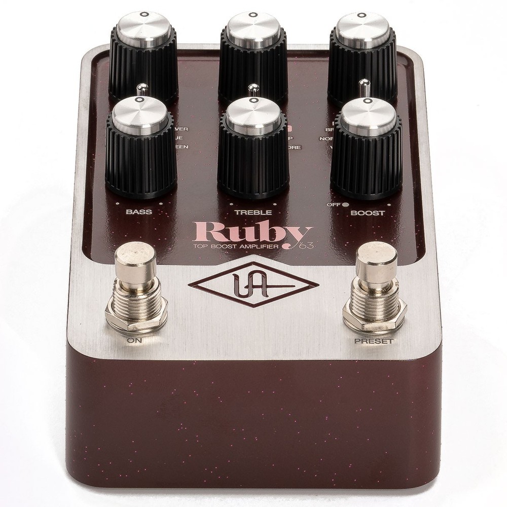 Universal Audio UAFX Ruby '63 Top Boost Amplifier Pedal