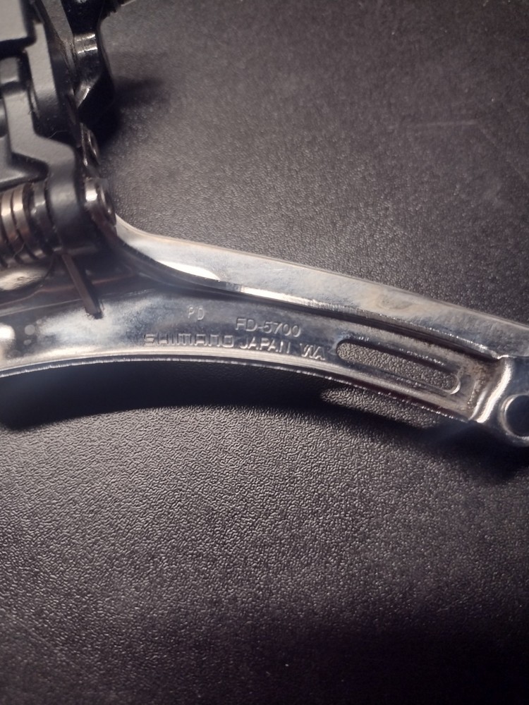 SHIMANO BLACK 105 FD 5700 DOUBLE BRAZE ON FRONT DERAILLEUR
