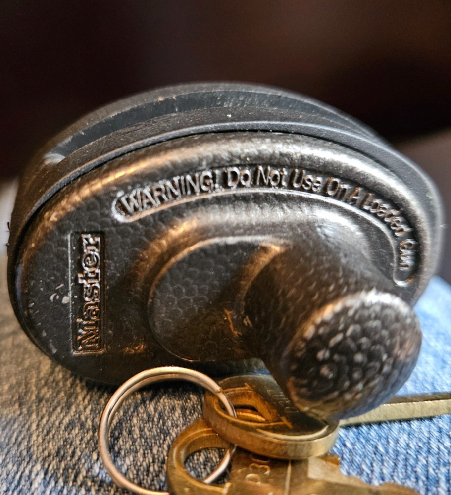 Master Lock 90DSPT Keyed Gun Trigger Lock, 1 Pack Gun Lock With 2 Keys