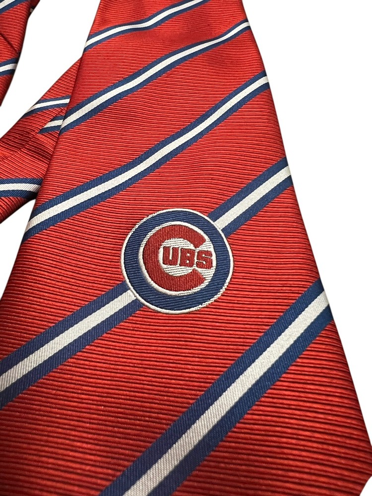 Chicago Cubs Tie MLB 100% Polyester 56”x3.5”