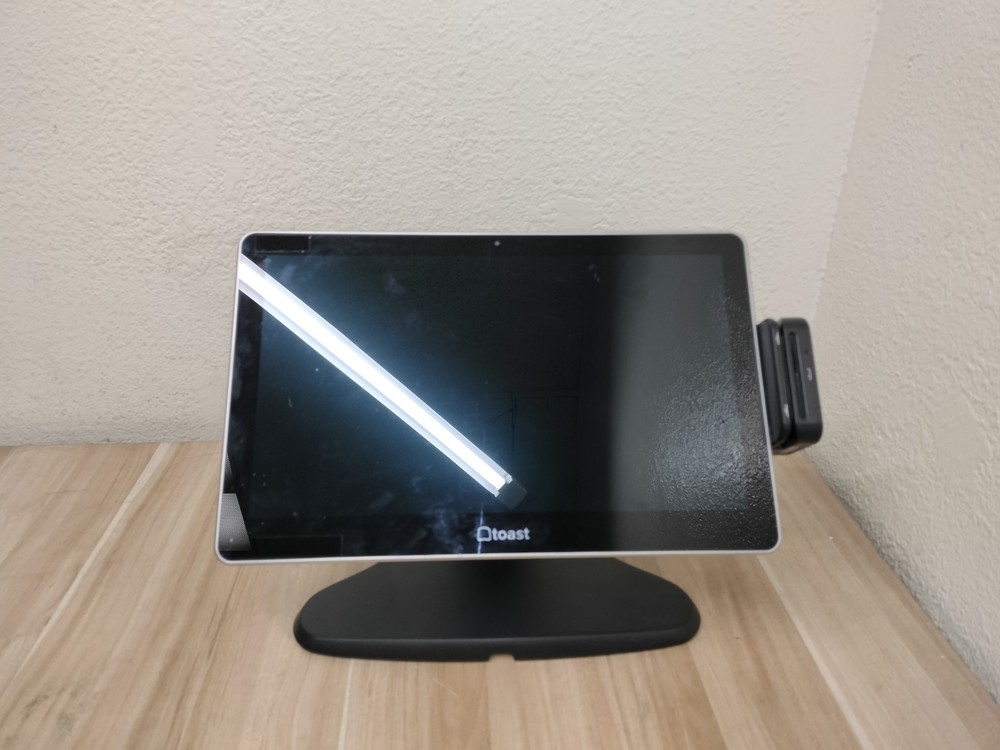 Toast Flex TT200 POS System Single Display EMV Card Reader Stand