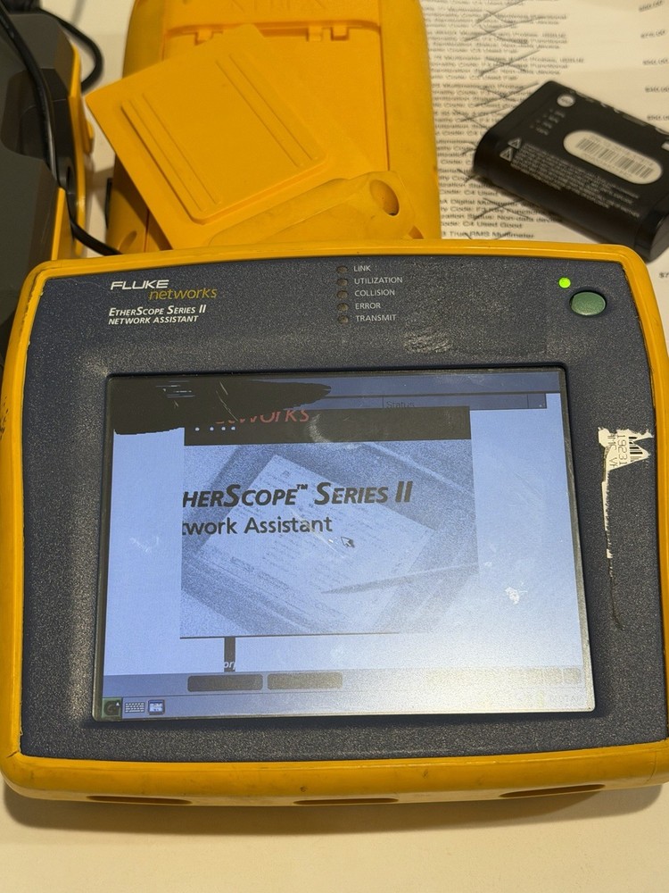 FLUKE NETWORKS ETHERSCOPE SERIES II NETWORK ASSISTANT - SHIPS FAST