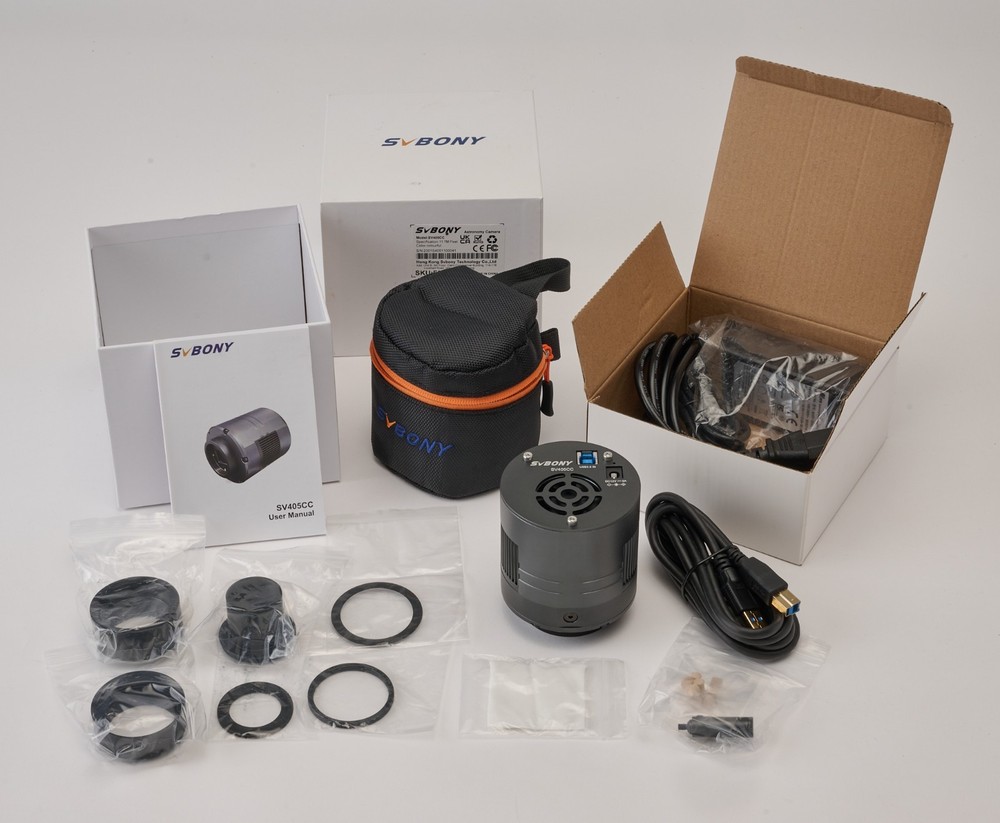 Svbony SV405CC deep space telescope camera: 11.7MP, color, cooled sensor -NEW