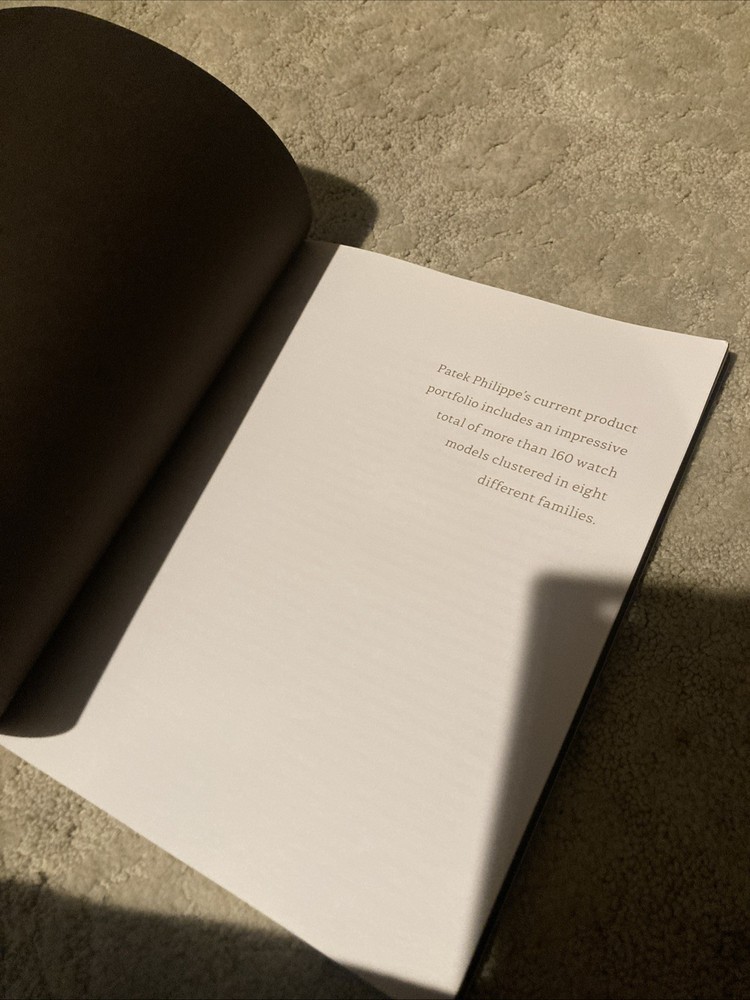 2019 Collection Patek Phillipe Rare Book