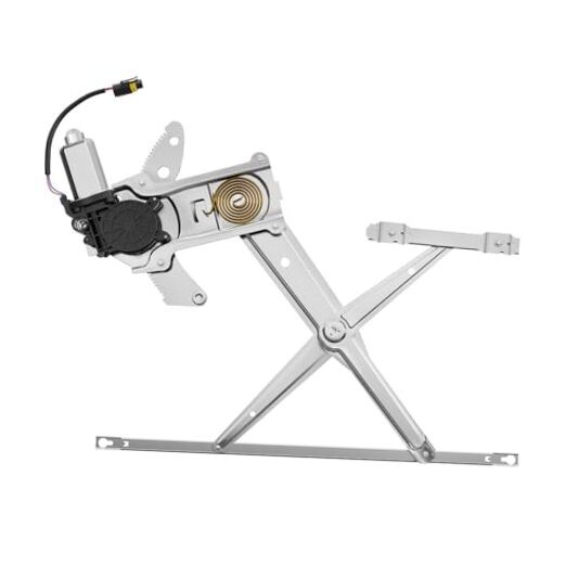 New 1pc Front Passenger (Right) Side Power Window Regulator With Motor