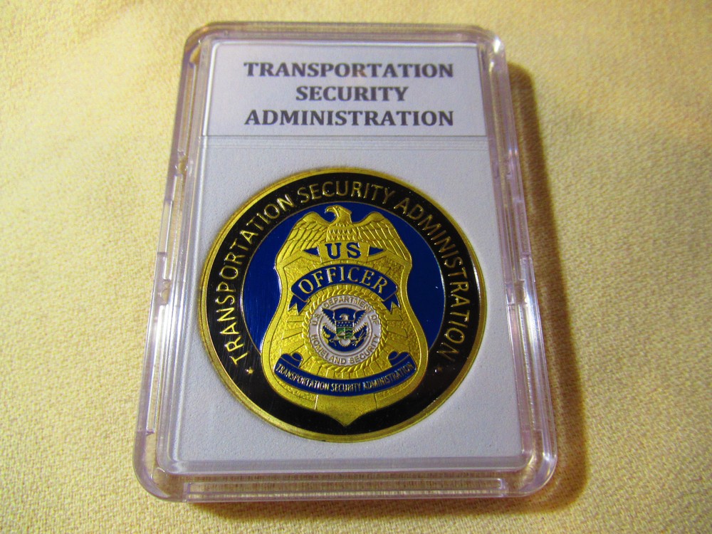 TRANSPORTATION SECURITY ADMINISTRATION (TSA) Challenge Coin