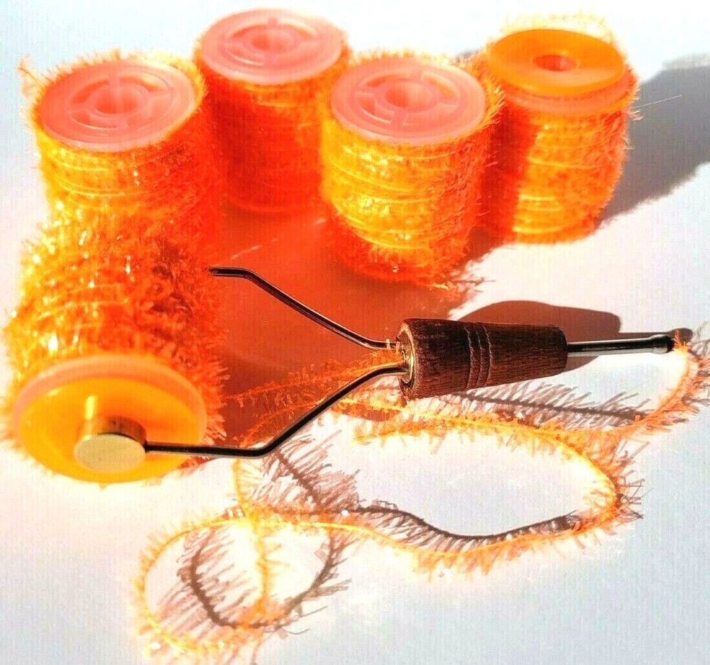 MICRO TINSEL CHENILLE - Premium Fly Tying Material - Small Chenille - 18ft. New