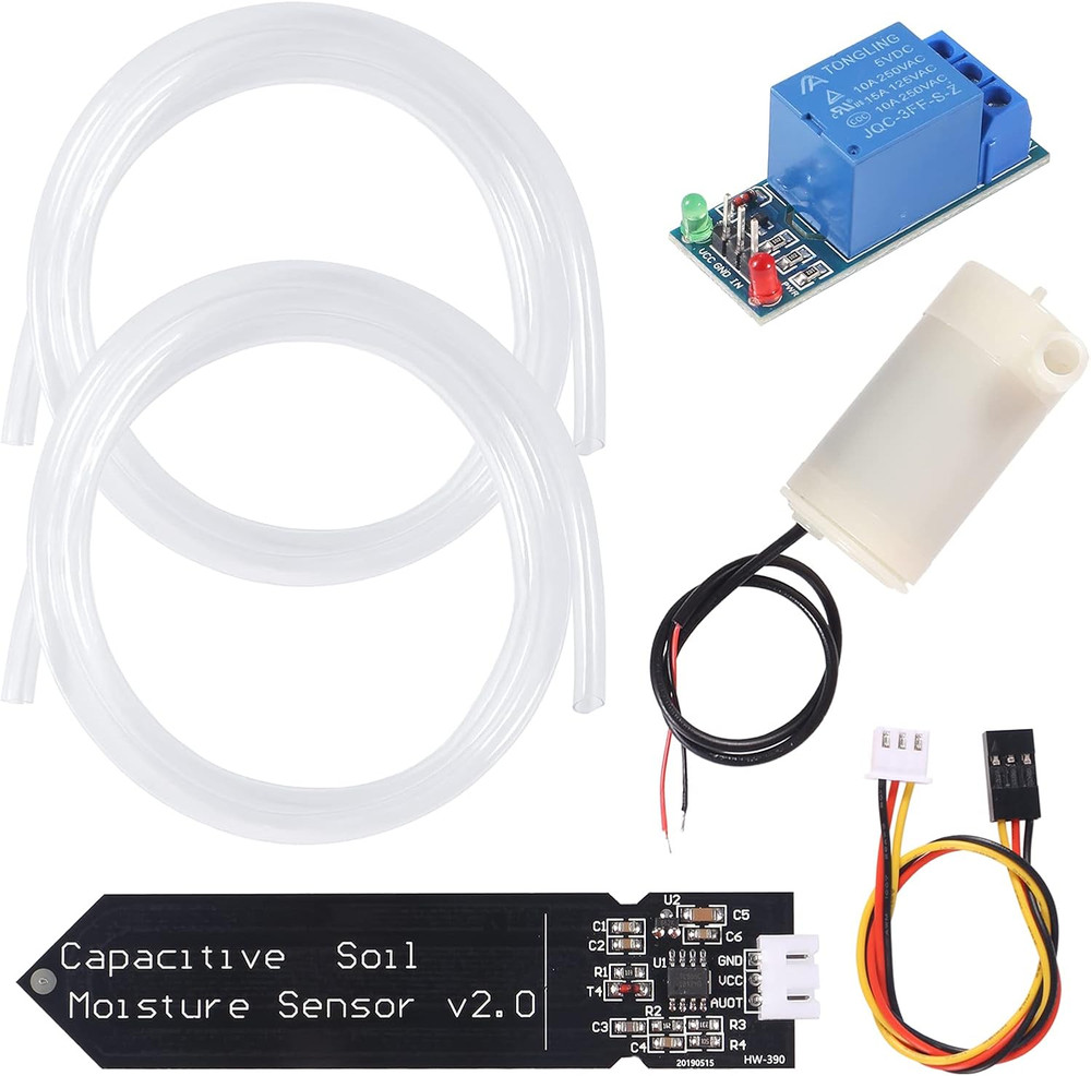 Automatic Irrigation DIY Kit Self Watering System Capacitive Soil Moisture Senso