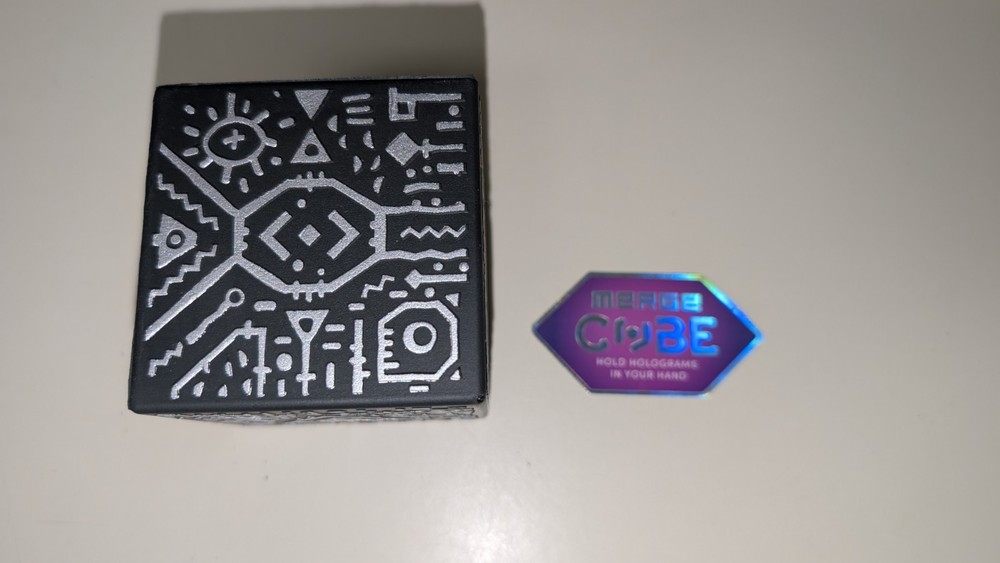 Merge Cube Hold Holograms in Your Hand Virtual Game Toy for IOS Android Tablet