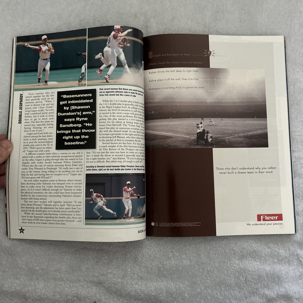 Nice 1997 All Star Game Program Cleveland Indians Excellent