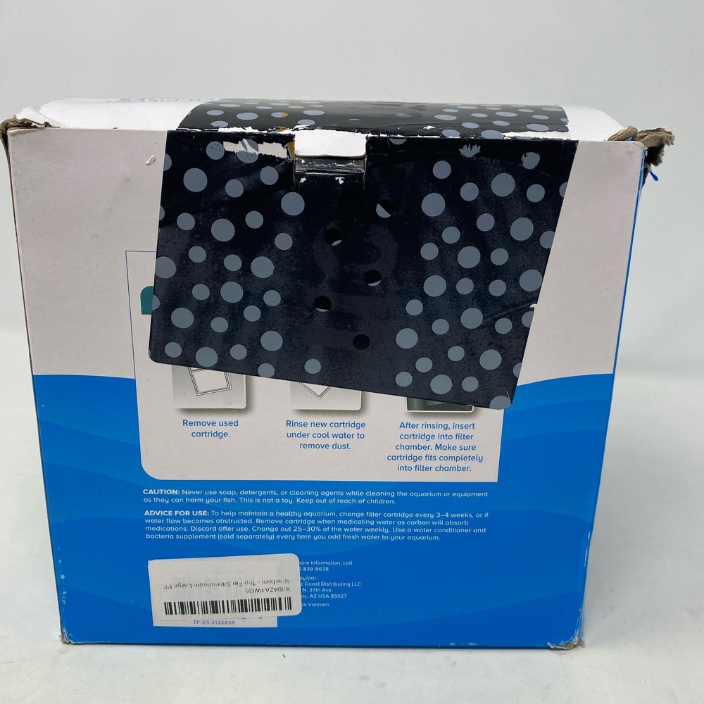 Top Fin Silenstream PF-L Large Filter Cartridges 12-Pack White