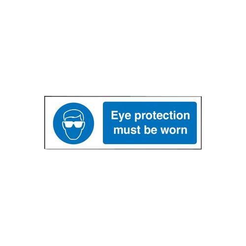 RT06030 Eye Sign Prot Must Be Worn Hard Plastic 15003G