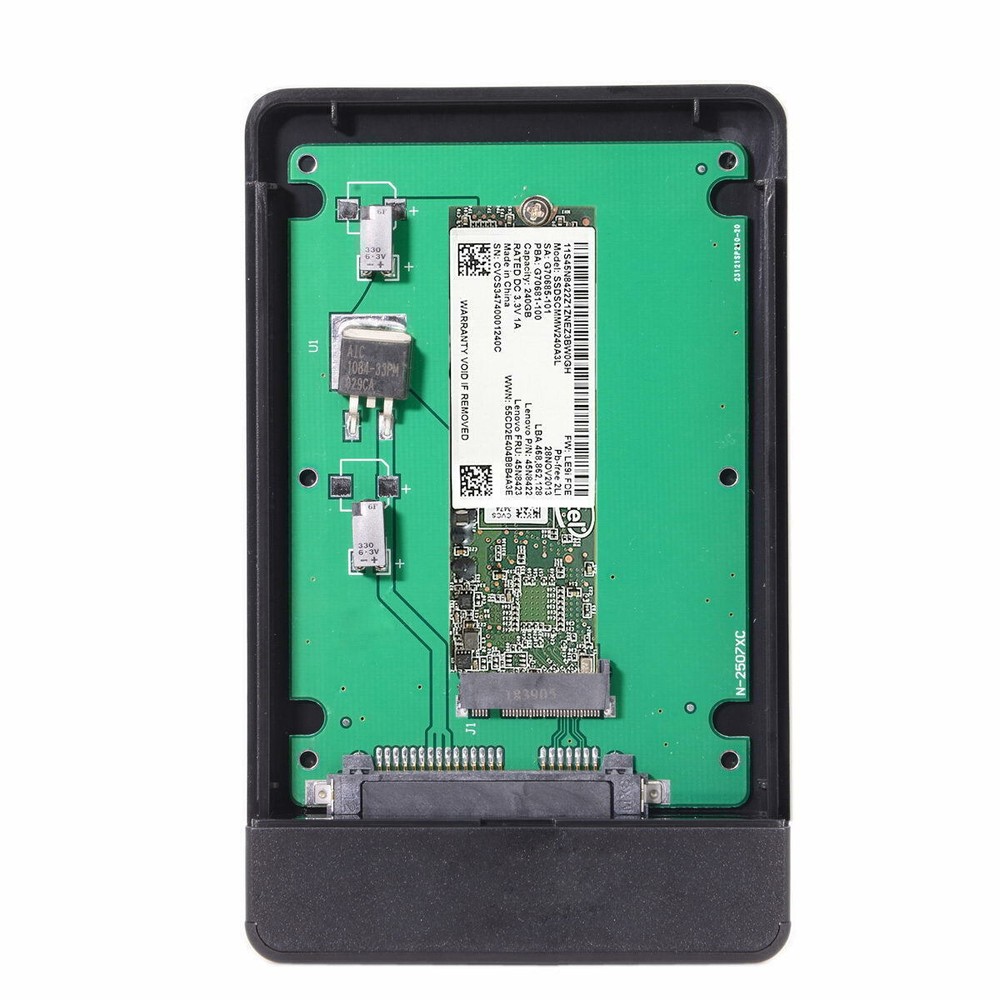 20+6Pin Thinkpad X1 Carbon SATA SSD to USB-C Type-C Hard Disk Case Enclosure