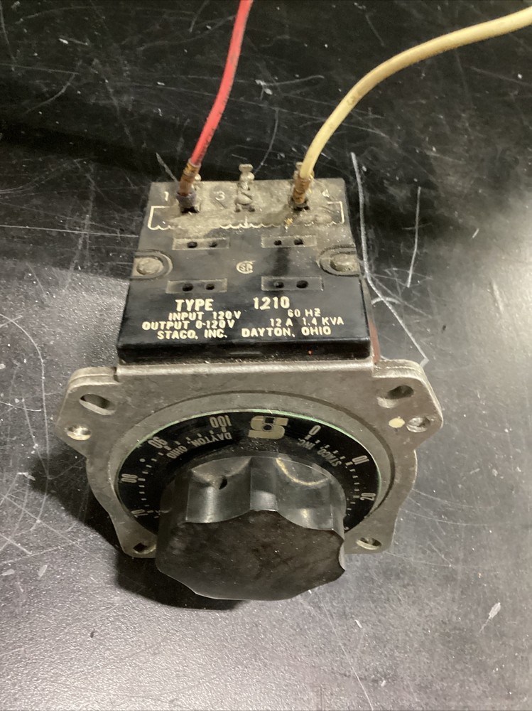 Staco Energy 0-100 Variable Transformer #687F7FML