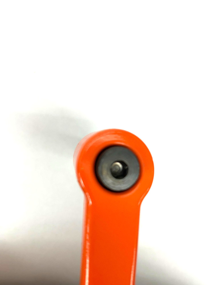 KIPP ADJUSTABLE HANDLE: ZINC w/ STEEL M8 THREAD