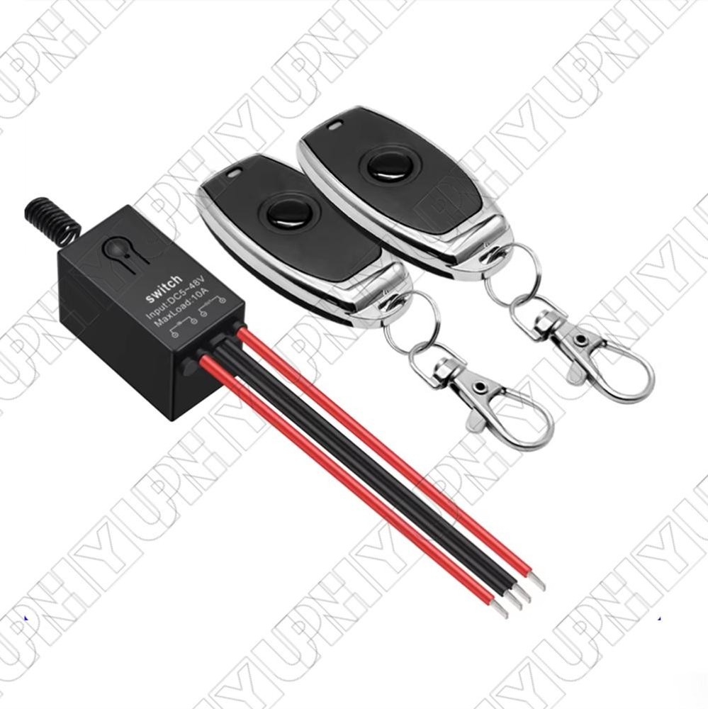 Wireless Kill Switch w/ 2 Single Button Remote Control Strong Signal Long Range