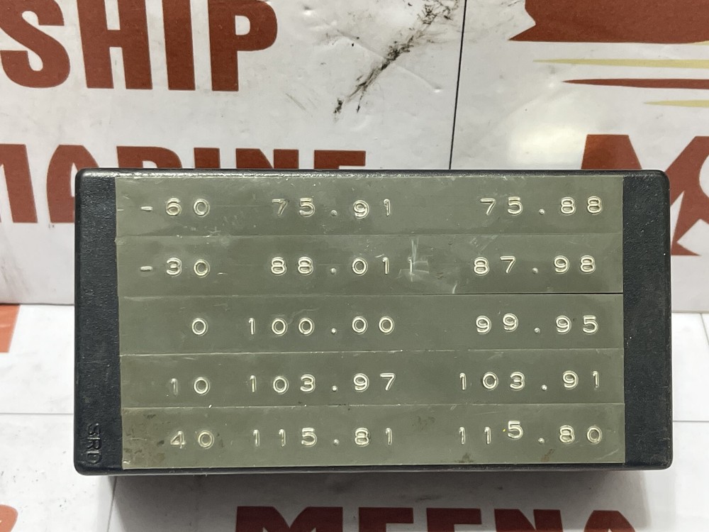 Mayekawa type d standard resistance decade box PT100Ω