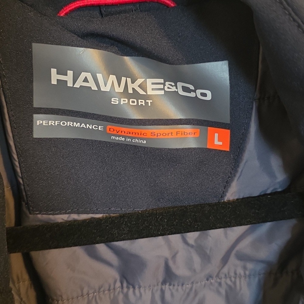 Hawkeye & CO Sport Performance Navy Jacket Size Large