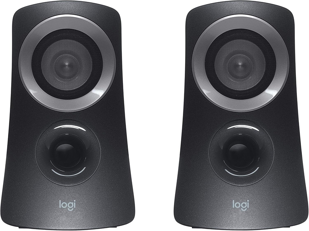 Logitech Z313 2.1 Multimedia Speaker System with Subwoofer, Full Range Audio, 50