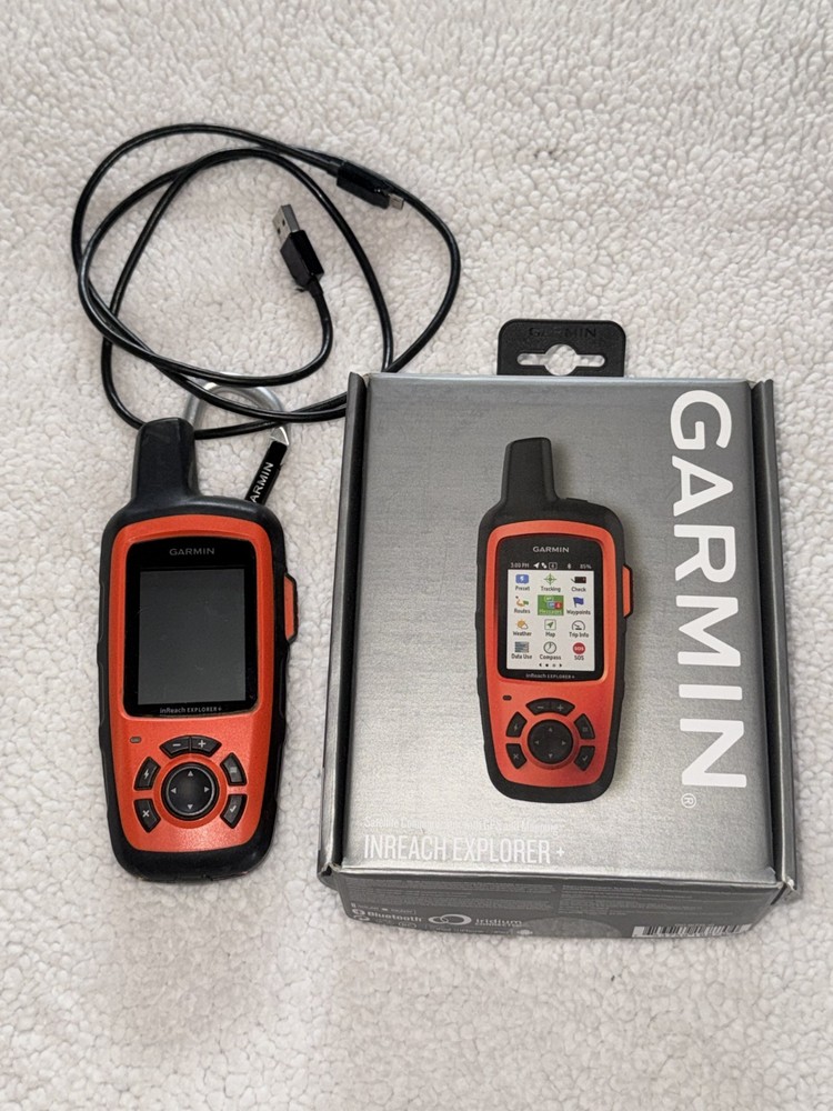 Garmin inReach Explorer Plus Handheld Satellite Communicator & GPS Navigator