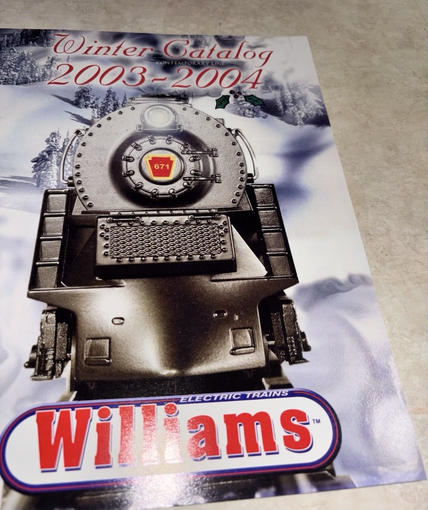 WILLIAMS 2004 Advanced Golden Memory Series CATALOG 2003 2004 Railway