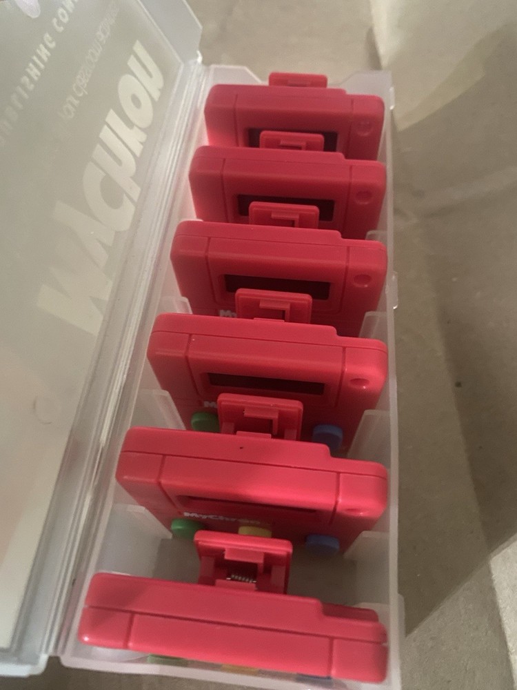 Stokes Publishing MyChron Timer, Red, Pack of 6