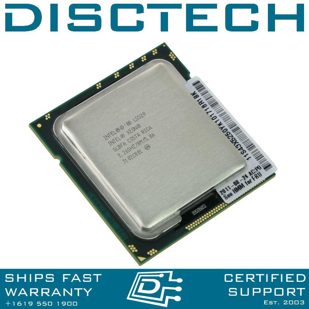 Intel L5520 Quad Core 8 MB SmartCache Processor - Socket FCLGA1366