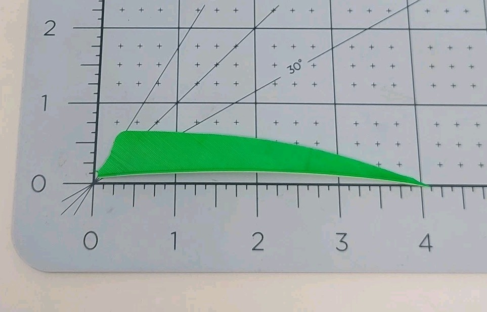 100pk Bullseye Archery Feathers 4" Right Wing: Shield Solid Hunter Green