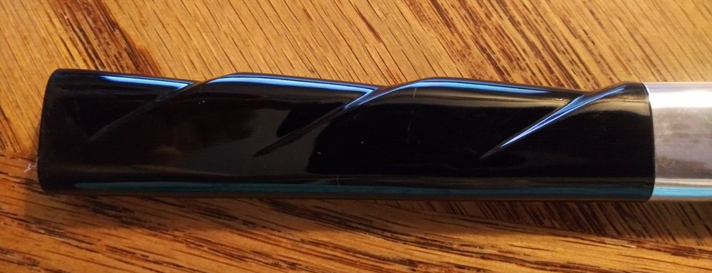 Large Makeup Brush Design on Black Handle Foundation or Blush Brush So Soft