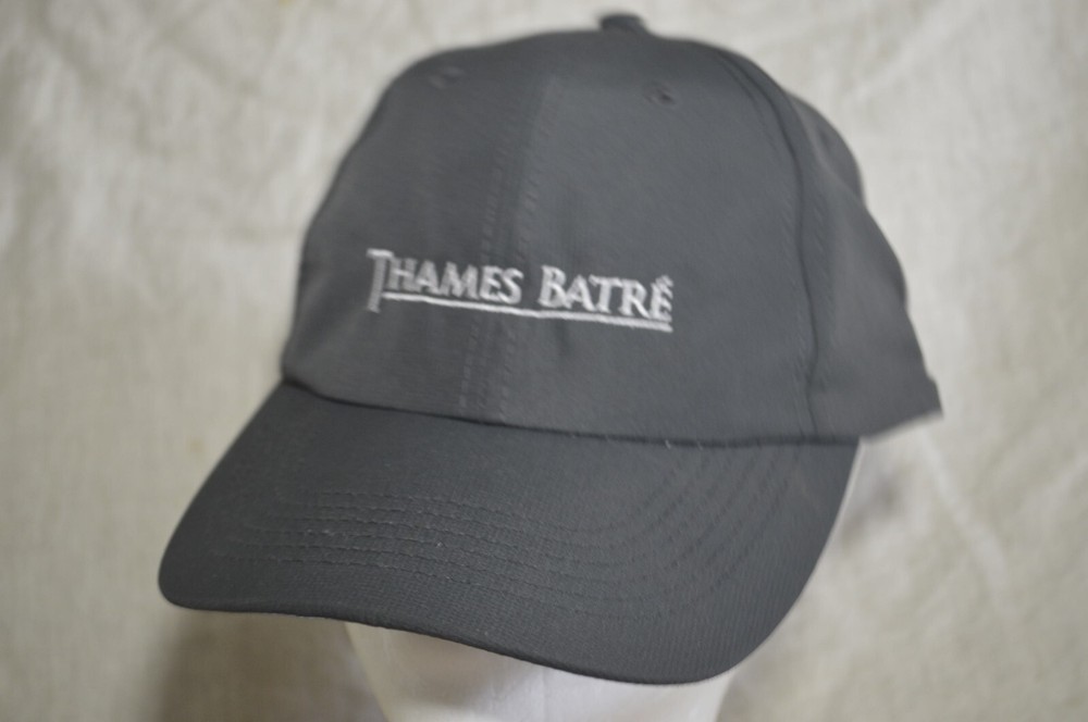 Dark Grey Baseball Adjustable Cap Hat Thames Batre by IMPERIAL