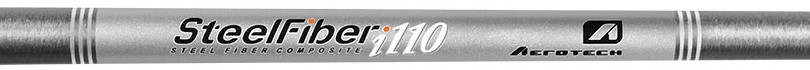 Aerotech SteelFiber i110 Stiff Flex .370 Parallel Tip Iron Shafts - NEW