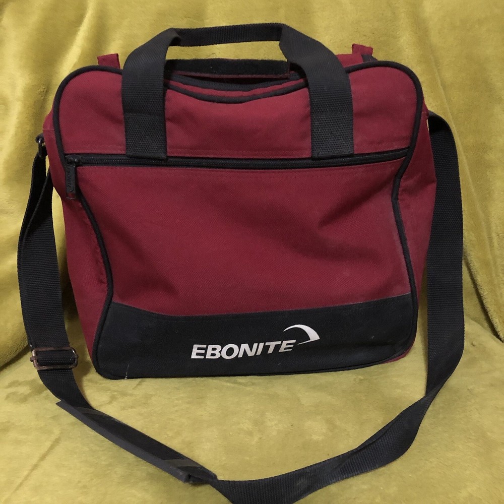 Ebonite Single Bowling Ball Bag ONLY. W/ Shoulder Strap