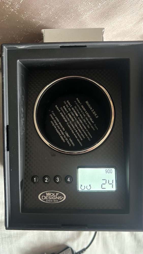 Wolf Watchwinder Module 4.0 All Buttons Work But DOES NOT ROTATE - READ
