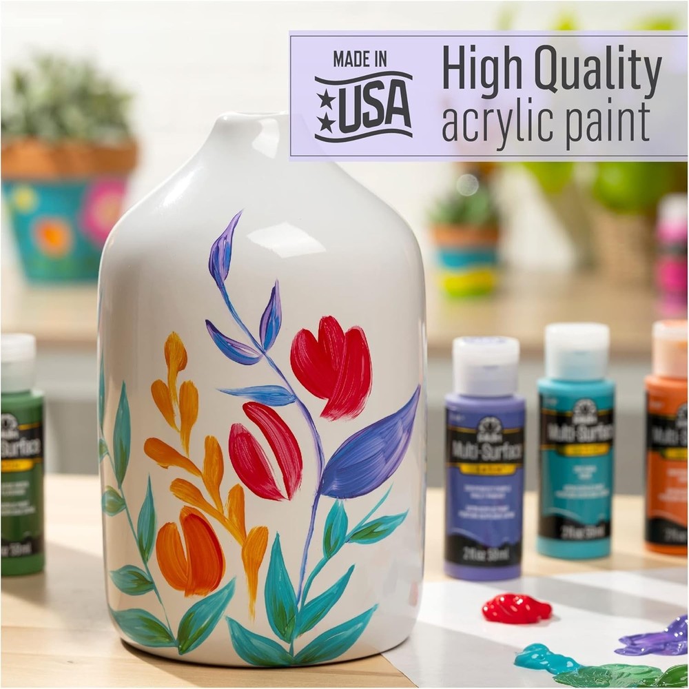 multisurface metallic paint, 2 oz, Charcoal Black